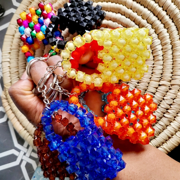 beaded keychains. - Picture 2 of 4